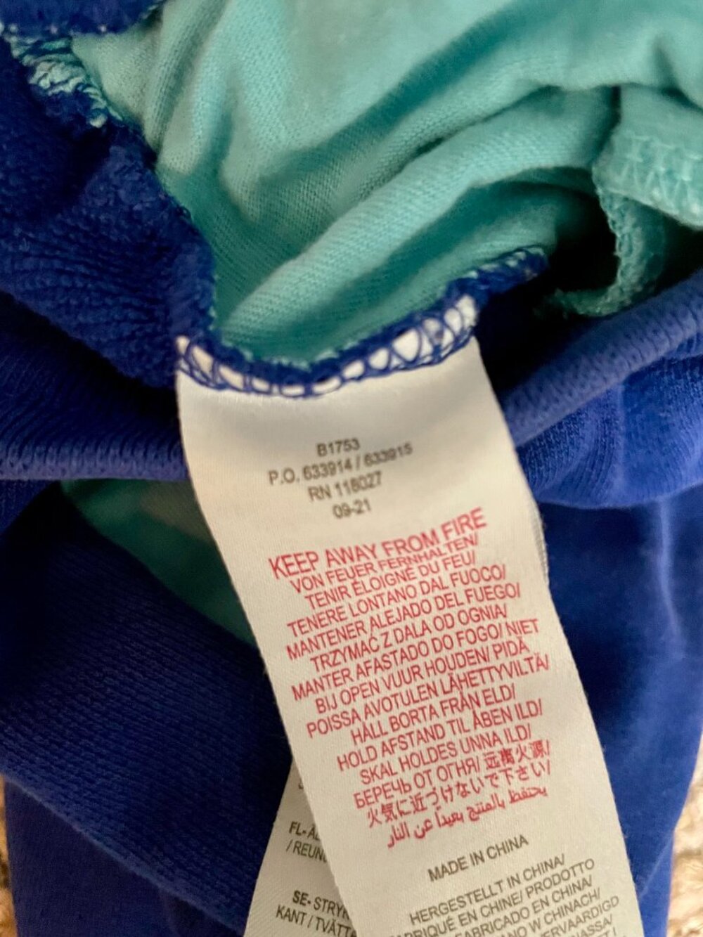 Mini Boden (2) Kids Toddlers Unisex Animal Sweatpants Green and Blue Size 3Y - Picture 7 of 15